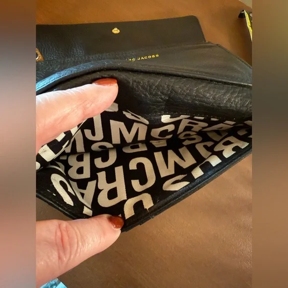 Marc By Marc Jacobs Black and Gold Workwear Accessory - Picture 7 of 9